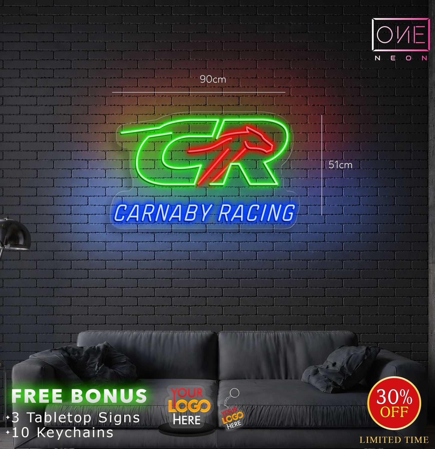CARNABY RACING | LED Neon Sign
