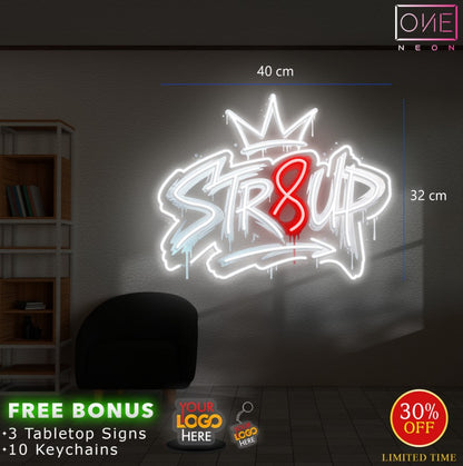 STR8UP | LED Neon Sign