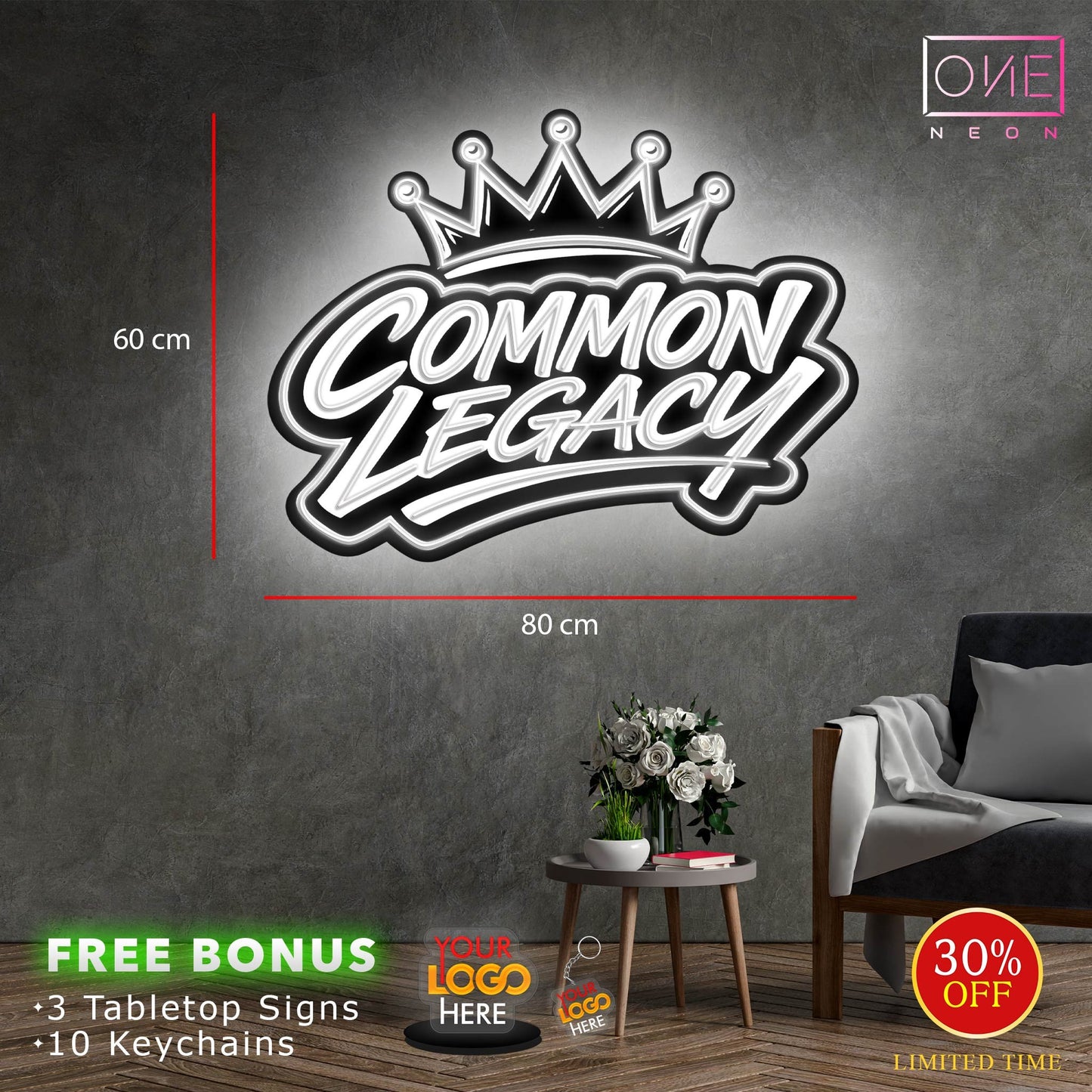 COMMON LEGACY | LED Neon Sign