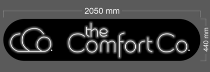 THE COMFORT CO | LED Neon Sign (3 signs)