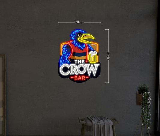 The Crow bar| LED Neon Sign