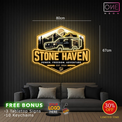 Stone Heaven | LED Neon Sign