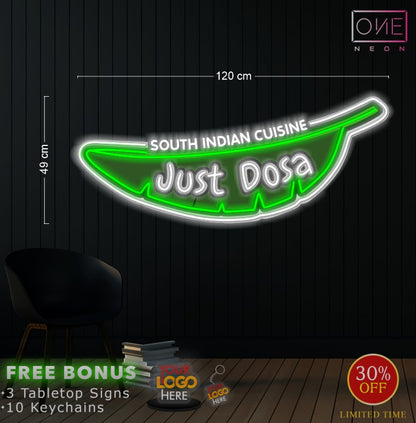 Just Dosa | LED Neon Sign (waterproof)