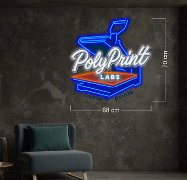 Enseigne au néon LED personnalisée pour entreprise 