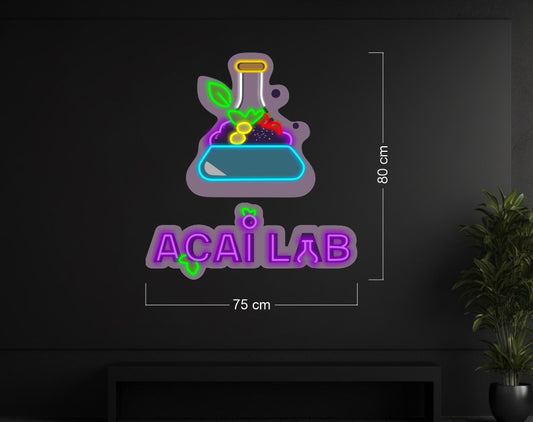 ACAI LAP  ( 2 signs)| LED Neon Sign
