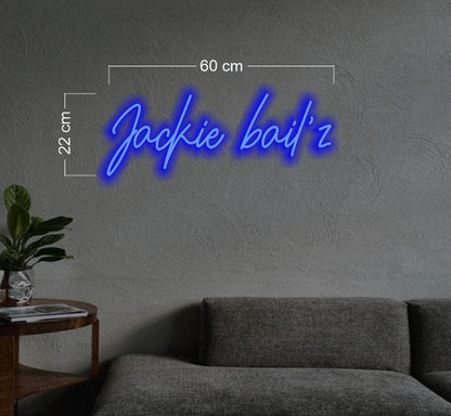 Jackie bail'z | LED Neon Sign