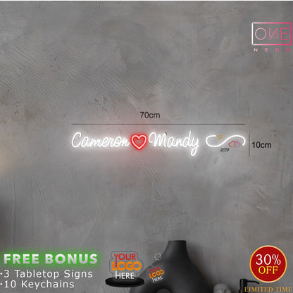 Cameron Mandy | LED Neon Sign (2 signs)