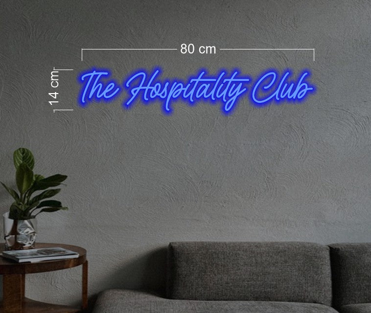 The hospitality club ( 3 signs) | LED Neon Sign
