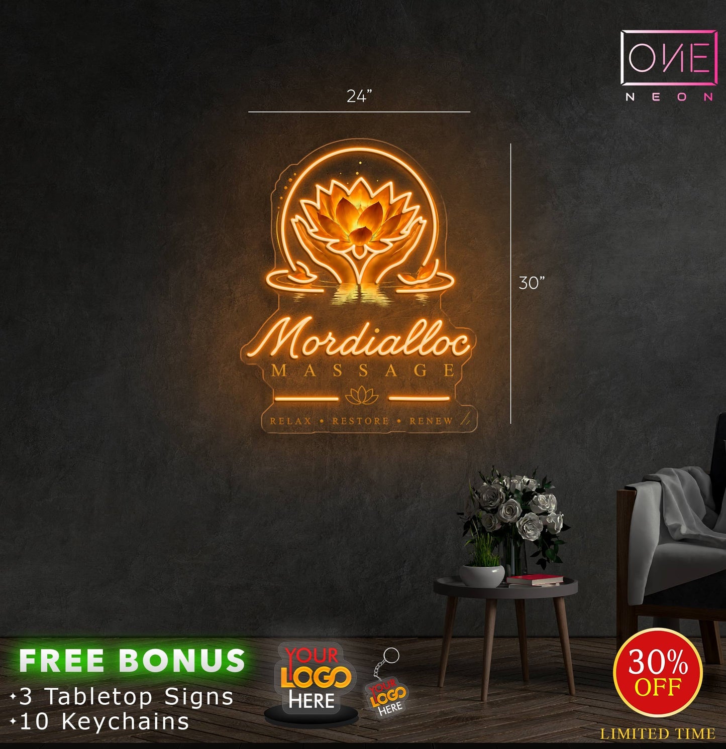 Mordialloc | LED Neon Sign
