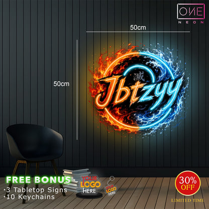 Jbtzyy logo | LED Neon Sign