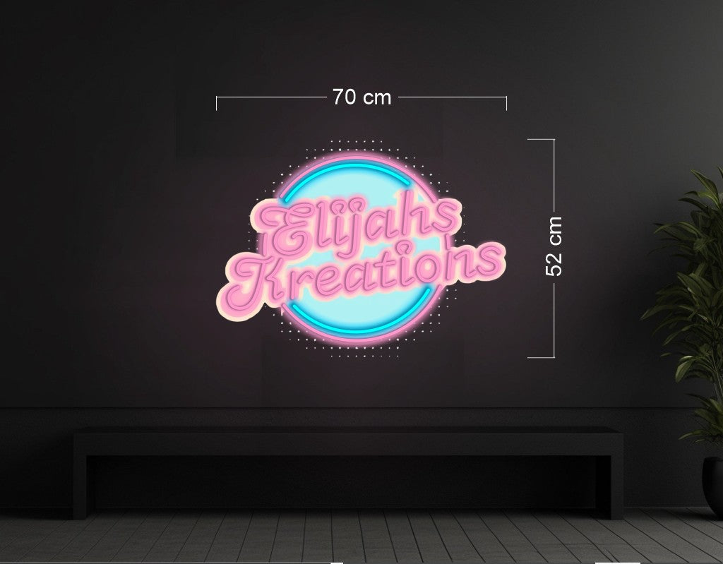 Enseigne au néon LED personnalisée pour entreprise 