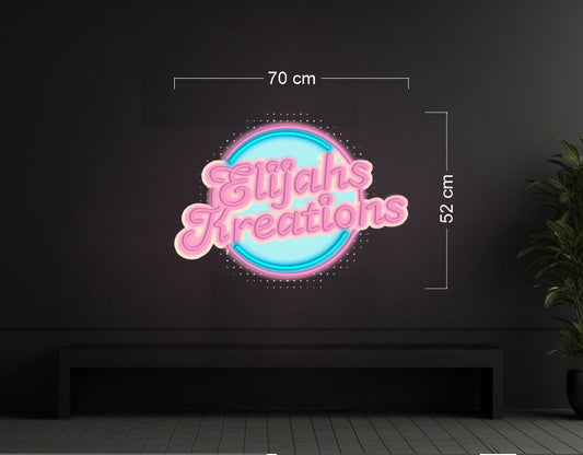 Enseigne au néon LED personnalisée pour entreprise 