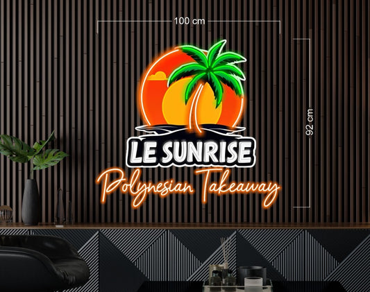 Enseigne au néon LED personnalisée pour entreprise 
