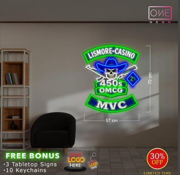 Lismore-Casino MVC ( 2 signs) | LED Neon Sign
