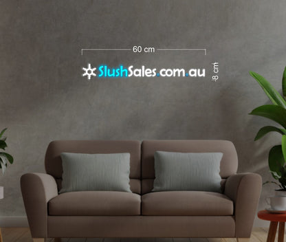 Enseigne au néon LED personnalisée pour entreprise 