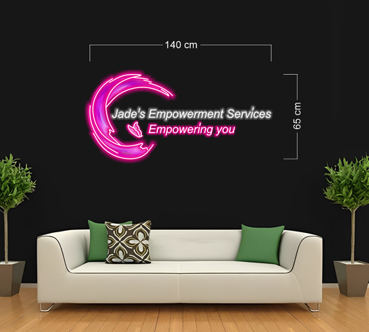 Enseigne au néon LED personnalisée pour entreprise 