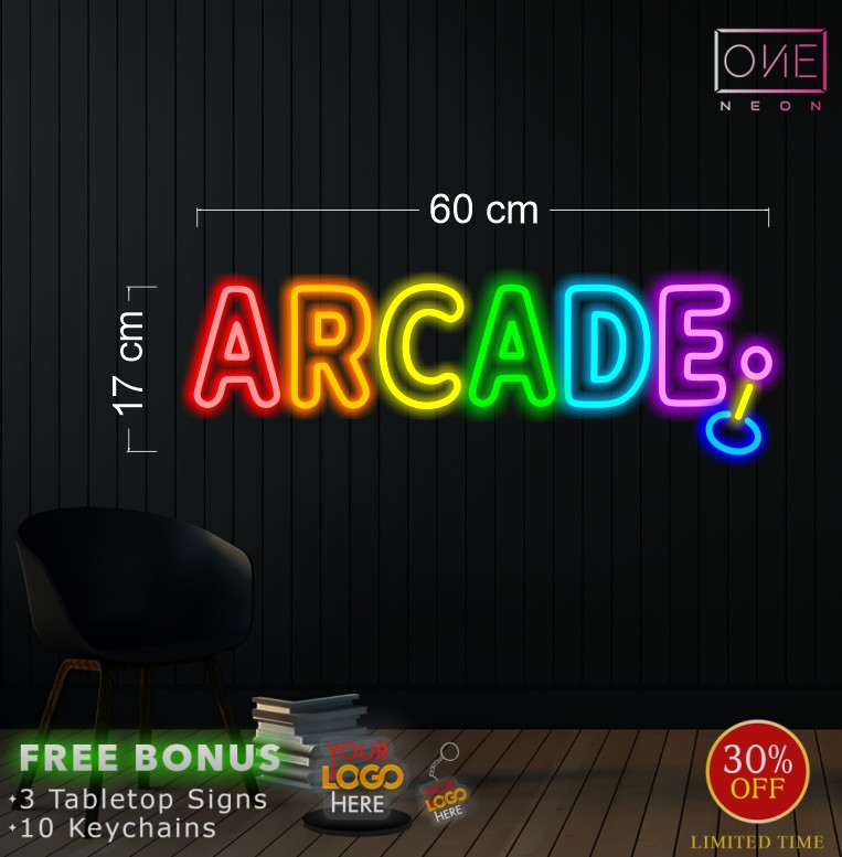 GAME SIGNS | LED Neon Sign (10 signs)