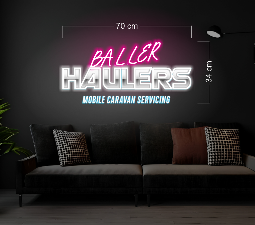 Enseigne au néon LED personnalisée pour entreprise 