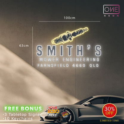 Smith's mower engineerings | LED Neon Sign