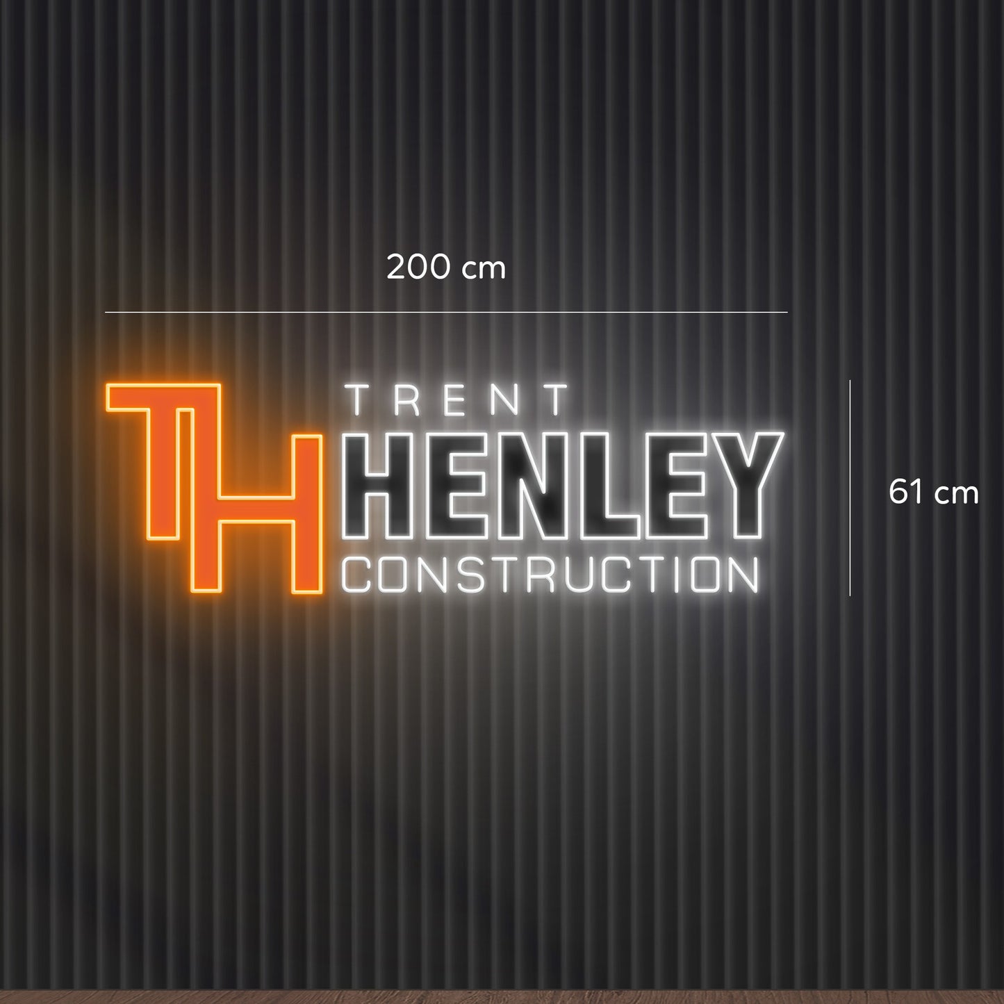 Enseigne au néon LED personnalisée pour entreprise 