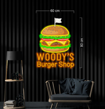 Enseigne au néon LED personnalisée pour entreprise 