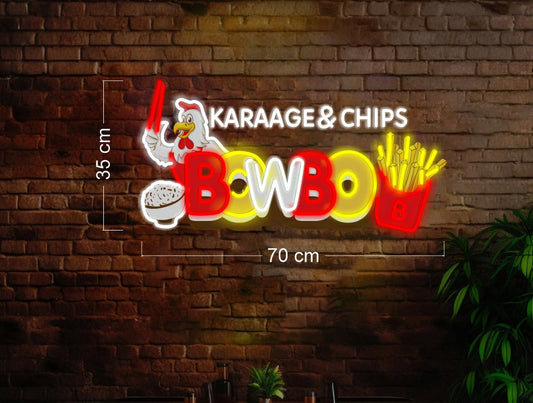 Enseigne au néon LED personnalisée pour entreprise 