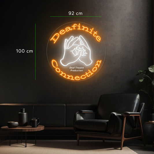 Deafinite Connection | LED Neon Sign