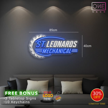 St. Leonards mechanical | LED Neon Sign