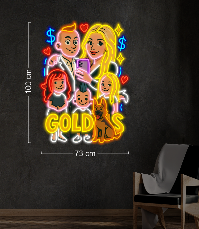 Enseigne au néon LED personnalisée pour entreprise 