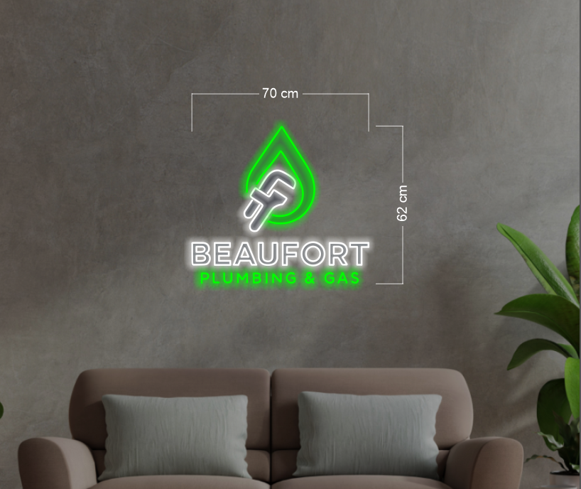 Enseigne au néon LED personnalisée pour entreprise 