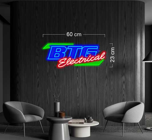 Enseigne au néon LED personnalisée pour entreprise 