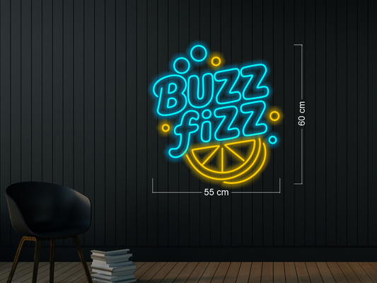 BUZZ FIZZ | LED Neon Sign