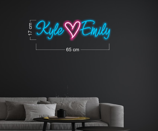 Enseigne au néon LED personnalisée pour entreprise 
