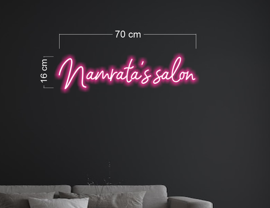 Enseigne au néon LED personnalisée pour entreprise 