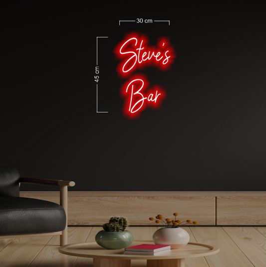Enseigne au néon LED personnalisée pour entreprise 