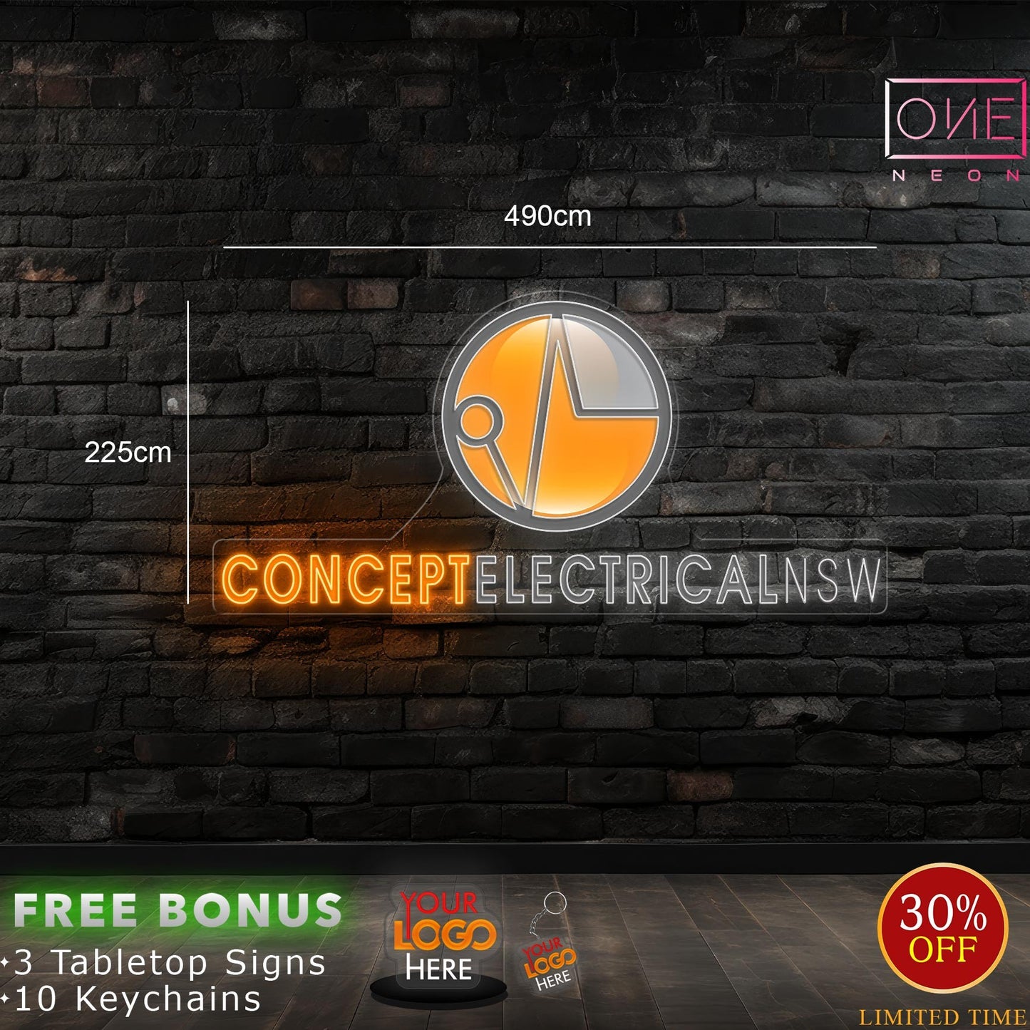 CONCEPTELECTRICALNSW | LED Neon Sign (waterproof)