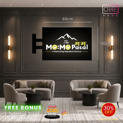 MOMO PASAL | Illuminated Blade Sign