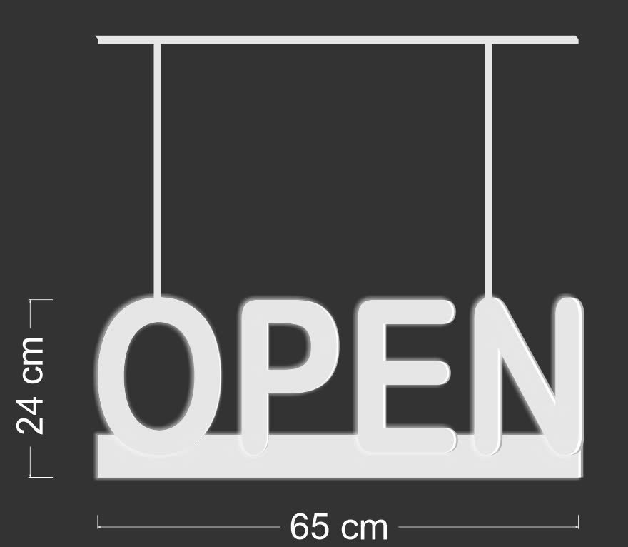 Open Light Box OPEN | LIGHTBOX Neon Sign – ONE Neon™ Sign - Australia