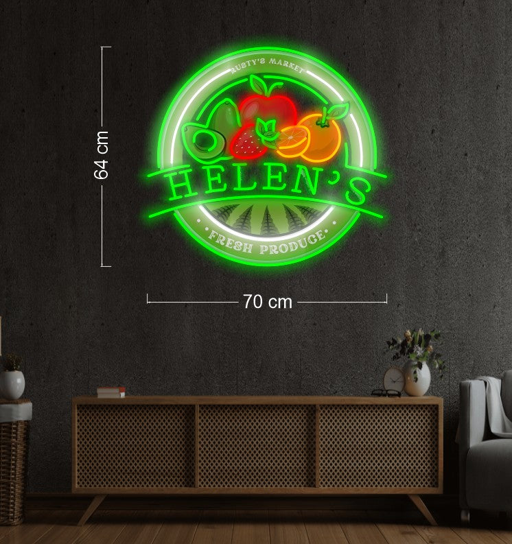 FRESH PRODUCE | LED Neon Sign (3 signs)