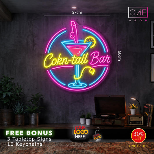 Cokn-tail Bar | LED Neon Sign