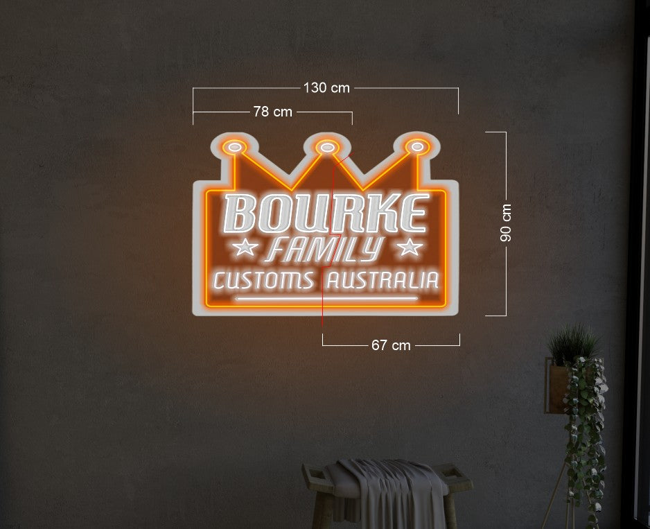 BOURKE | LED Neon Sign