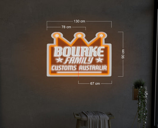BOURKE | LED Neon Sign