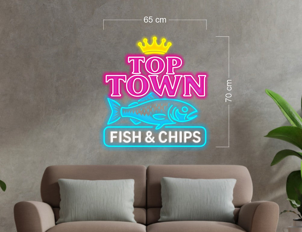 Enseigne au néon LED personnalisée pour entreprise 