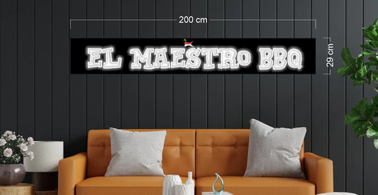 EL MAESTRO BBQ | LED Neon Sign