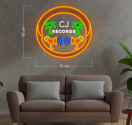 Enseigne au néon LED personnalisée pour entreprise 