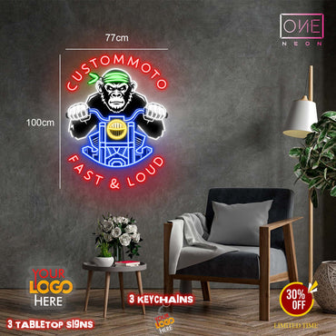 Enseigne au néon LED personnalisée pour entreprise 