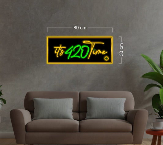 Enseigne au néon LED personnalisée pour entreprise 