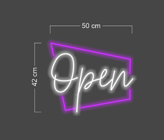 Enseigne au néon LED personnalisée pour entreprise 