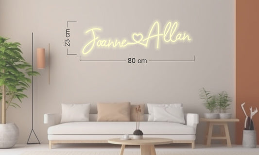 Enseigne au néon LED personnalisée pour entreprise 