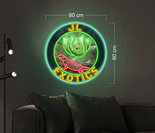 Enseigne au néon LED personnalisée pour entreprise 
